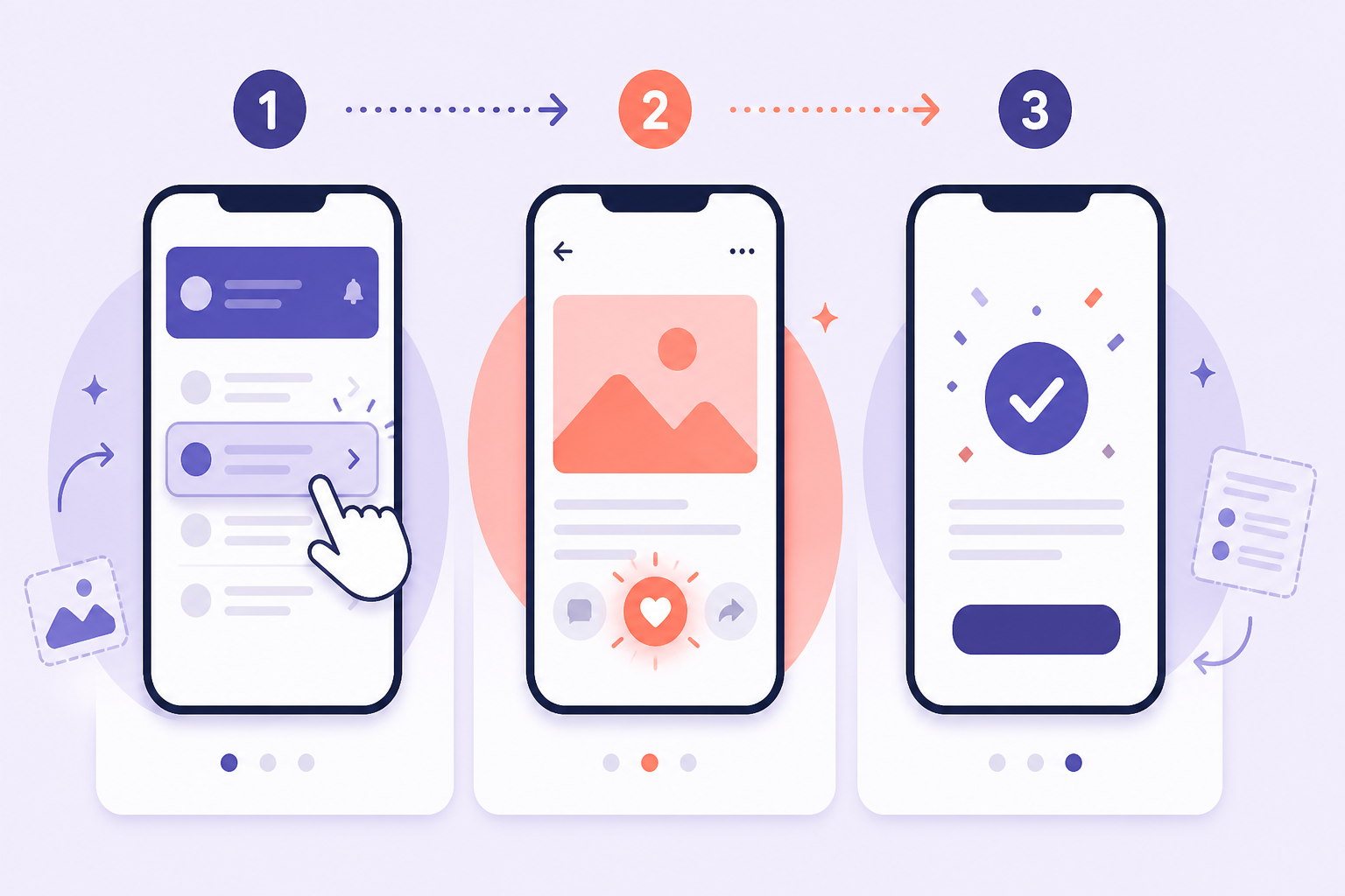 ShotThread tutorial carousel with numbered screenshot steps