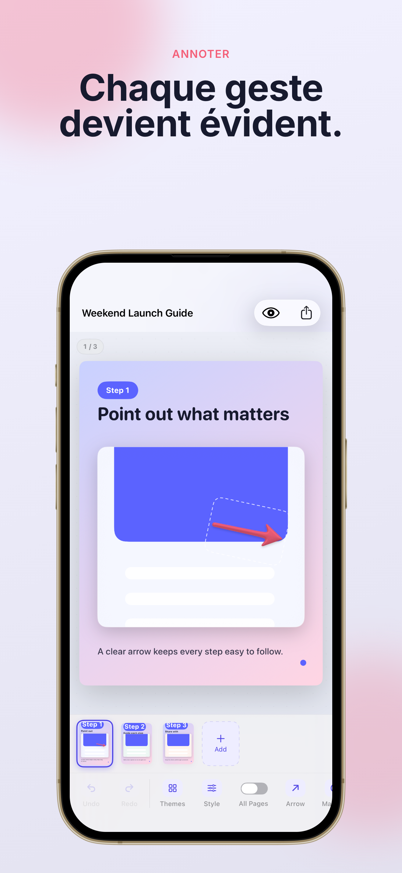 Découvrez ShotThread en action sur votre iPhone