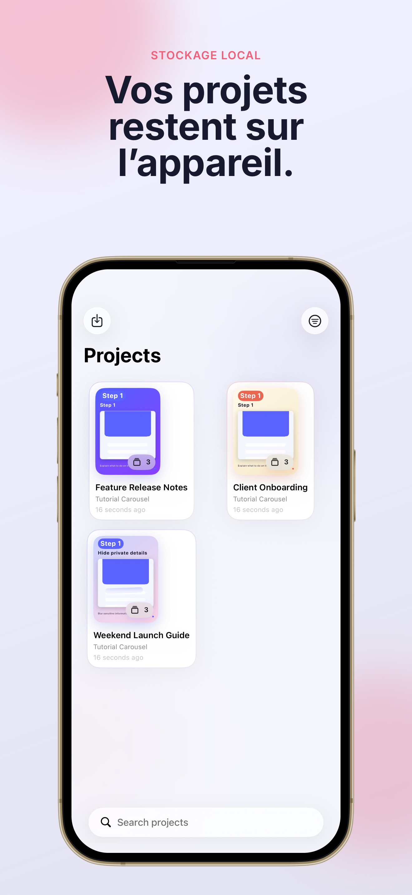 Découvrez ShotThread en action sur votre iPhone